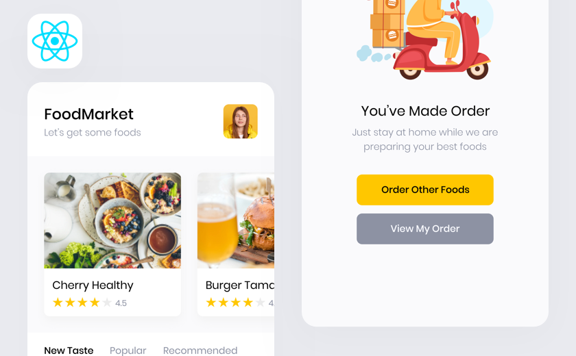 Kelas Full-Stack Laravel React Native: FoodMarket Apps di BuildWithAngga